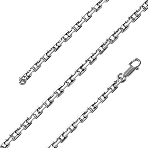 ALMAZ 61045141455 длина 55 см, вес 3.46 г золото, плетение якорное