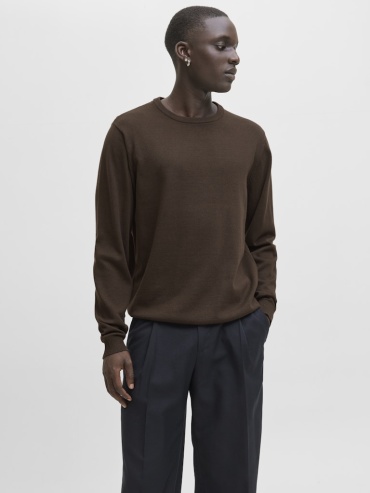 Свитер Jack&Jones коричневый