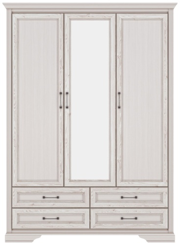 Распашной шкаф BRW Брест Stylius, 169x230х64 см, бежевый