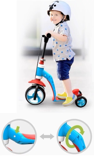 Беговел - велосамокат SCOOTER Самокат детский мультиколор