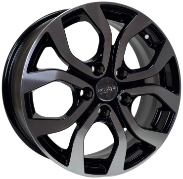 Wheels 65851DD 6.5x16/5x114.3 D66.1 ET50 4 диска черный, хром