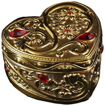 Футляр для украшений Deimantas 1 шт, 6х6х6 см