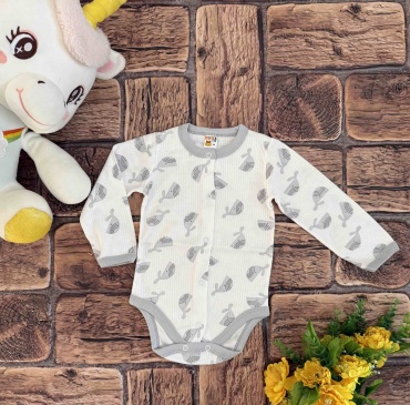 Боди Munka Kids серый