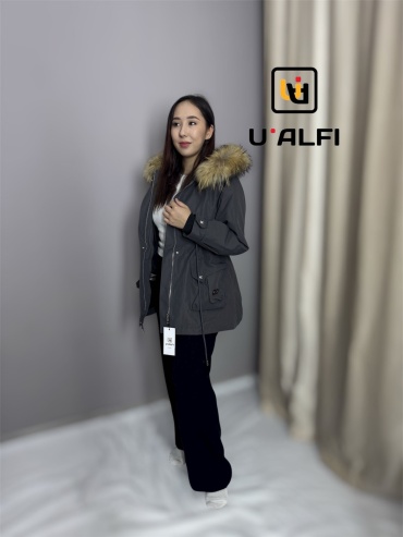 Парка U’Alfi серый