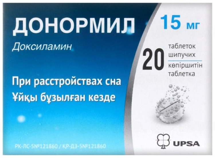 ДОНОРМИЛ 15мг N20 таб шип