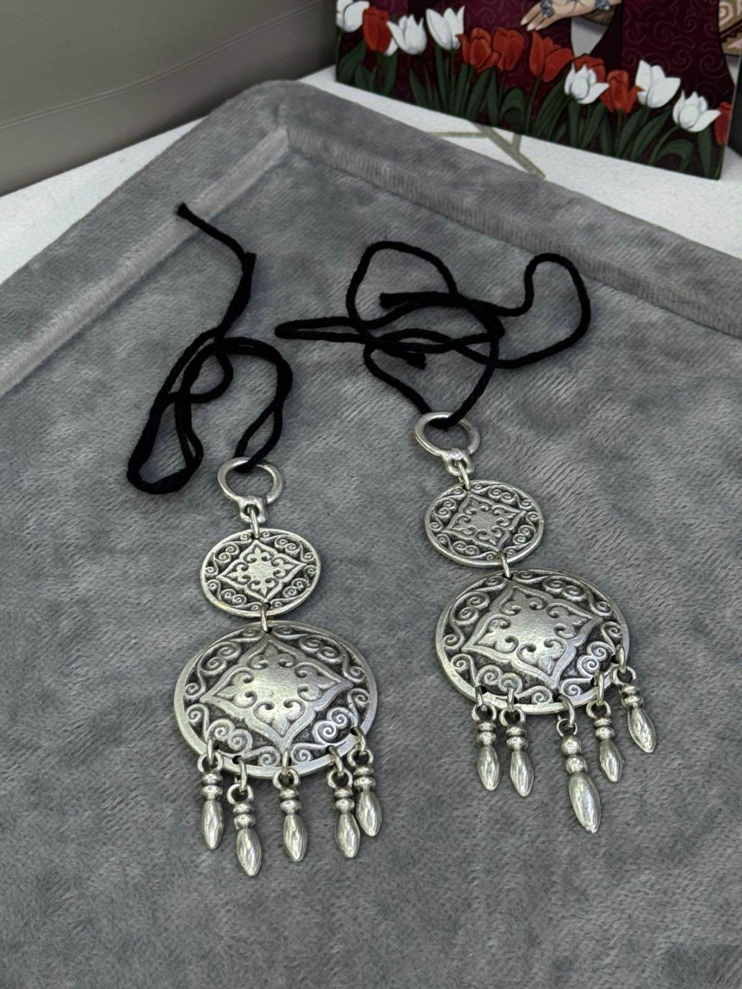 Украшение на волосы TOMIRIS COLLECTION нержавеющая сталь, без вставок