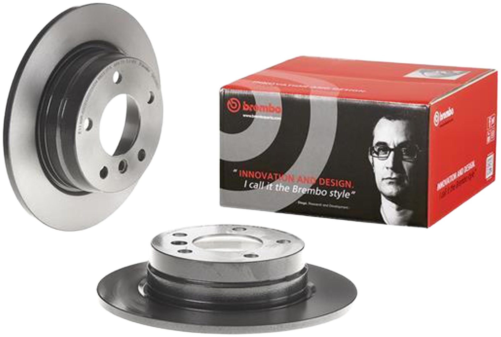 Диски Brembo задние 08536621