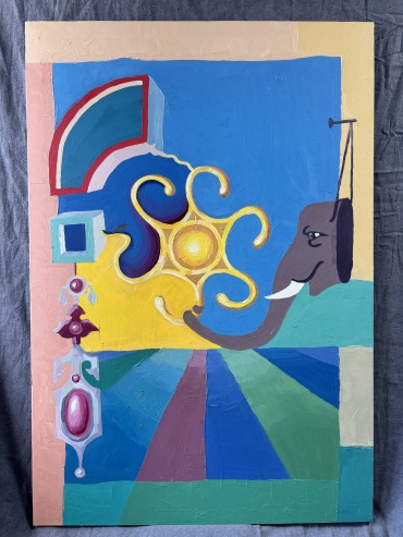 Ansa картина күн оюы 90x130 см