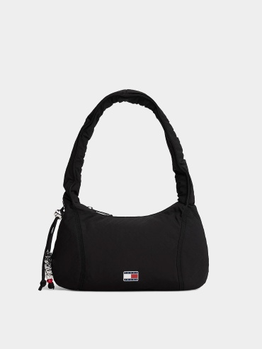 Сумка тоут Tommy Hilfiger полиамид черный