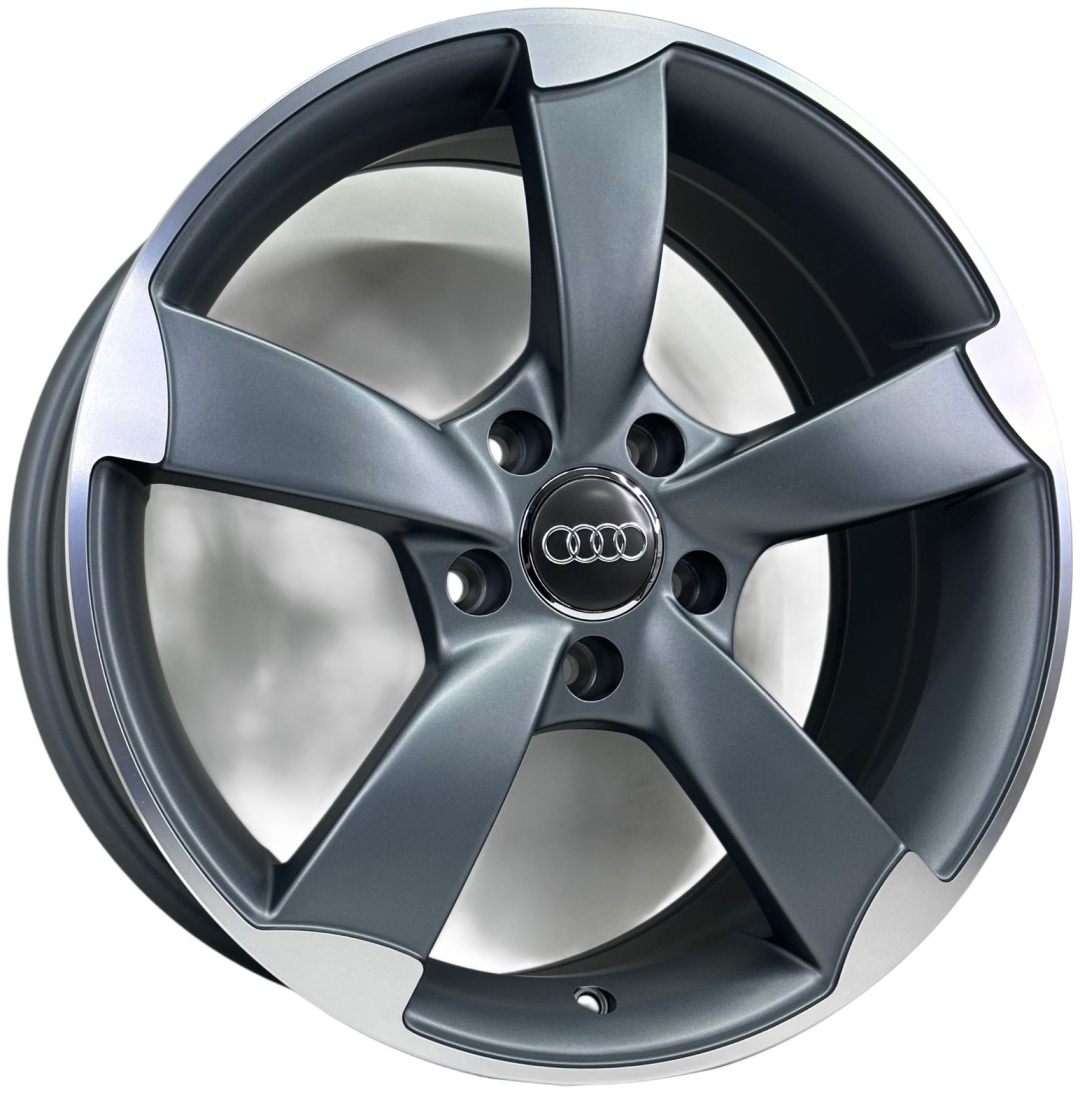 Yixing 357WW 7.5x17/5x112 D66.56 ET35 4 диска серебристый, графит матовый