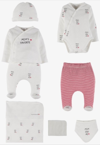 Комплект Idil baby белый, красный