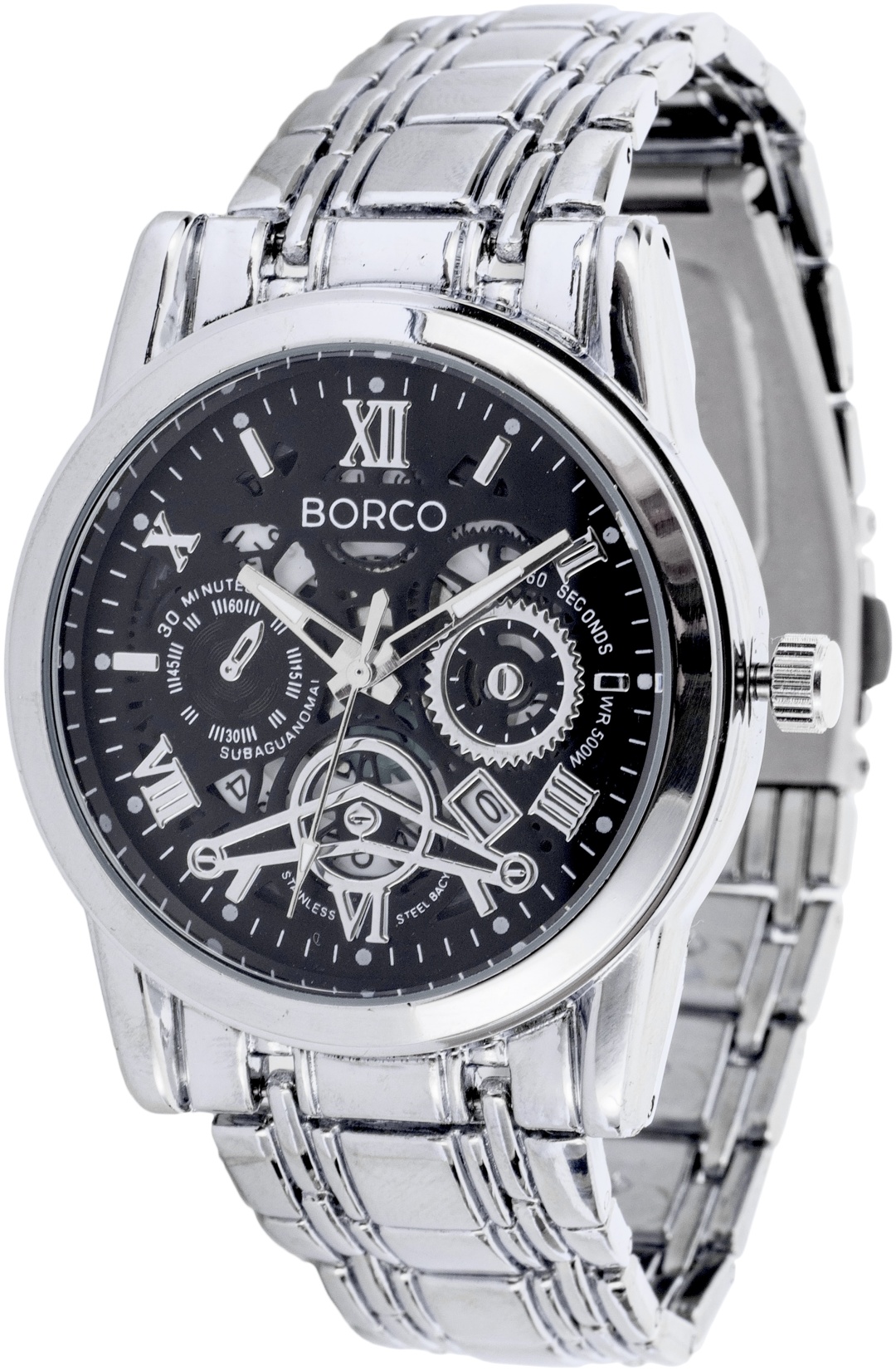 Кварцевые BORCO CLASSIC 07 нержавеющая сталь