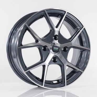 WorldWheels Megami MGM-18FF gmf 6x15/4x98 D58.6 ET32 4 диска графит, серый, черный