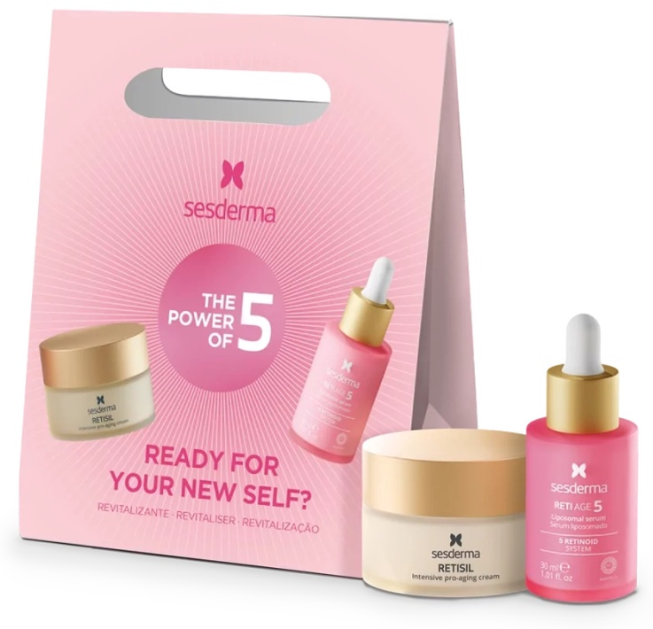 Sesderma Sesderma набор RETISIL Крем pro-aging + RETI-AGE 5 Сыворотка, 50мл + 30мл набор по уходу за лицом унисекс