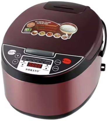 Мультиварка SOKANY Sk-07078 бордовый