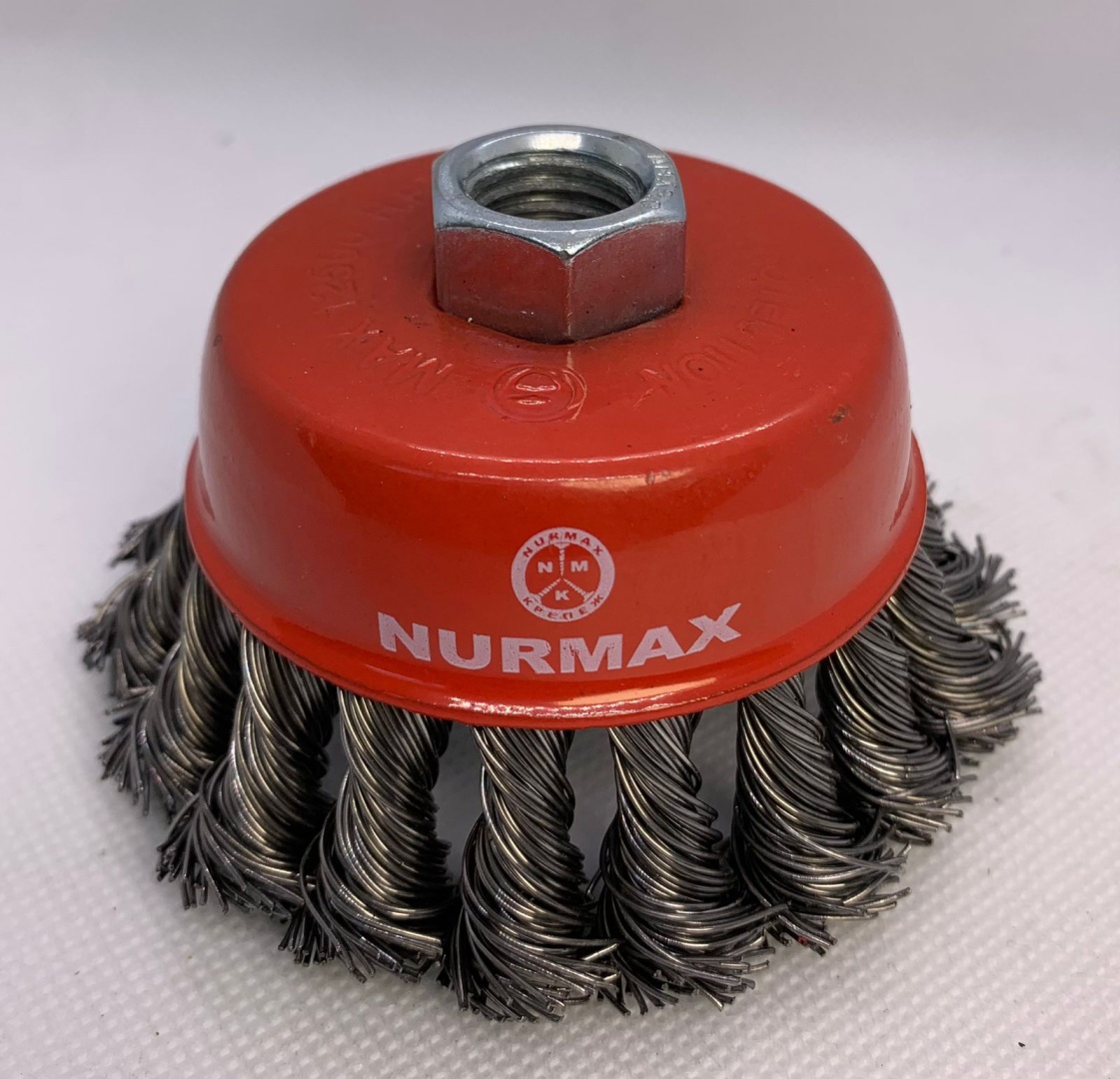 Nurmax шлифовальная щетка 0176-1 75 мм, 1 шт