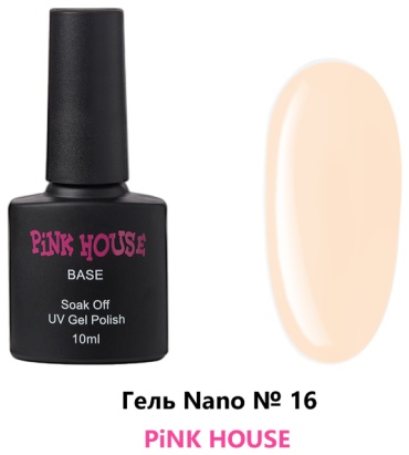 Pink House гель Nano Пудровый 15 мл