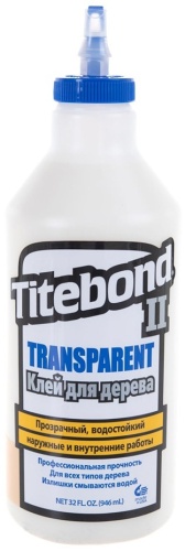 Titebond столярный Transparent 946 мл