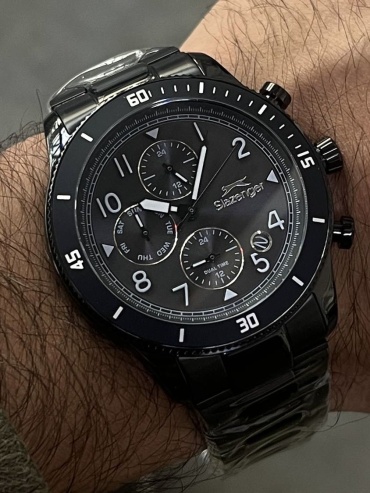 Кварцевые Slazenger SN016529 нержавеющая сталь