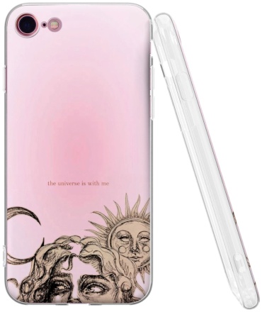 Чехол Mcover для Apple iPhone 7, iPhone 8, iPhone SE рисунок