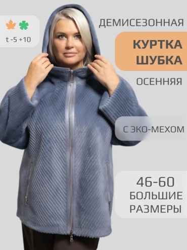Демисезонная куртка синий