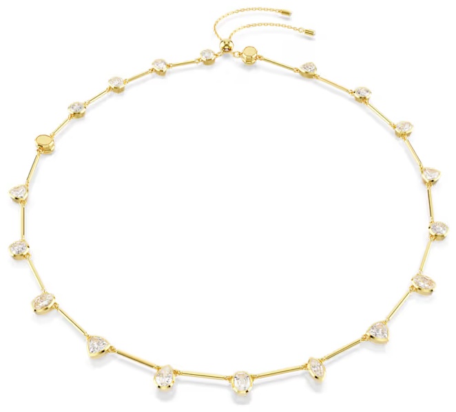 Swarovski длина 66 см бижутерный сплав, цирконий