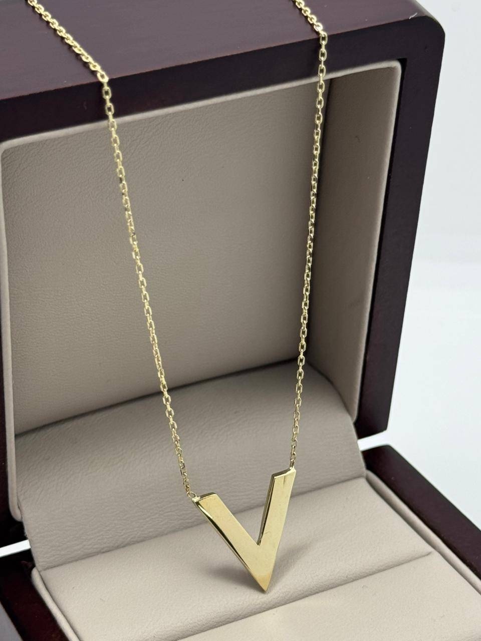 Колье Sandu gold 4856325 длина 45 см вес 1.77 г золото, без вставок
