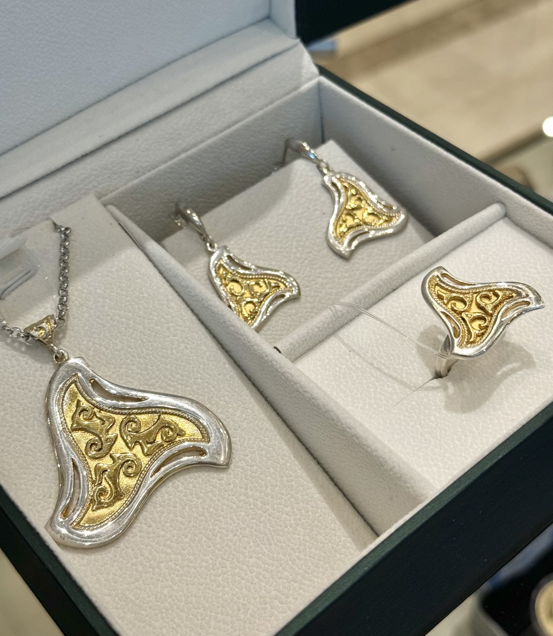 Silver 925 SR10214 вес 47.45 г серебро, без вставок