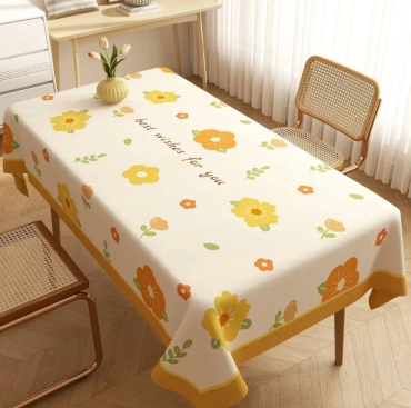 Скатерть DANL 160x120 см, ПВХ, полиэстер, 1 шт