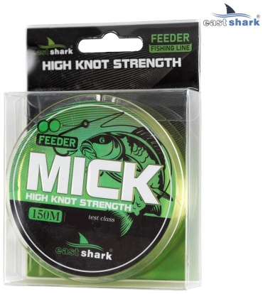 EastShark монофильная леска 223425 0.25 мм желтый