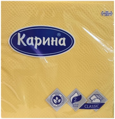 Бумажные салфетки Карина Classic 20 шт