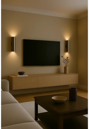 Бра настенный LED, золотистый