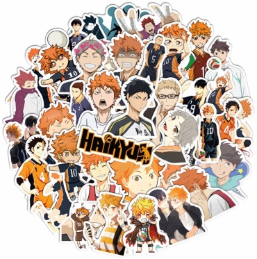 Наклейки Аниме «Волейбол / Haikyu «Beast”