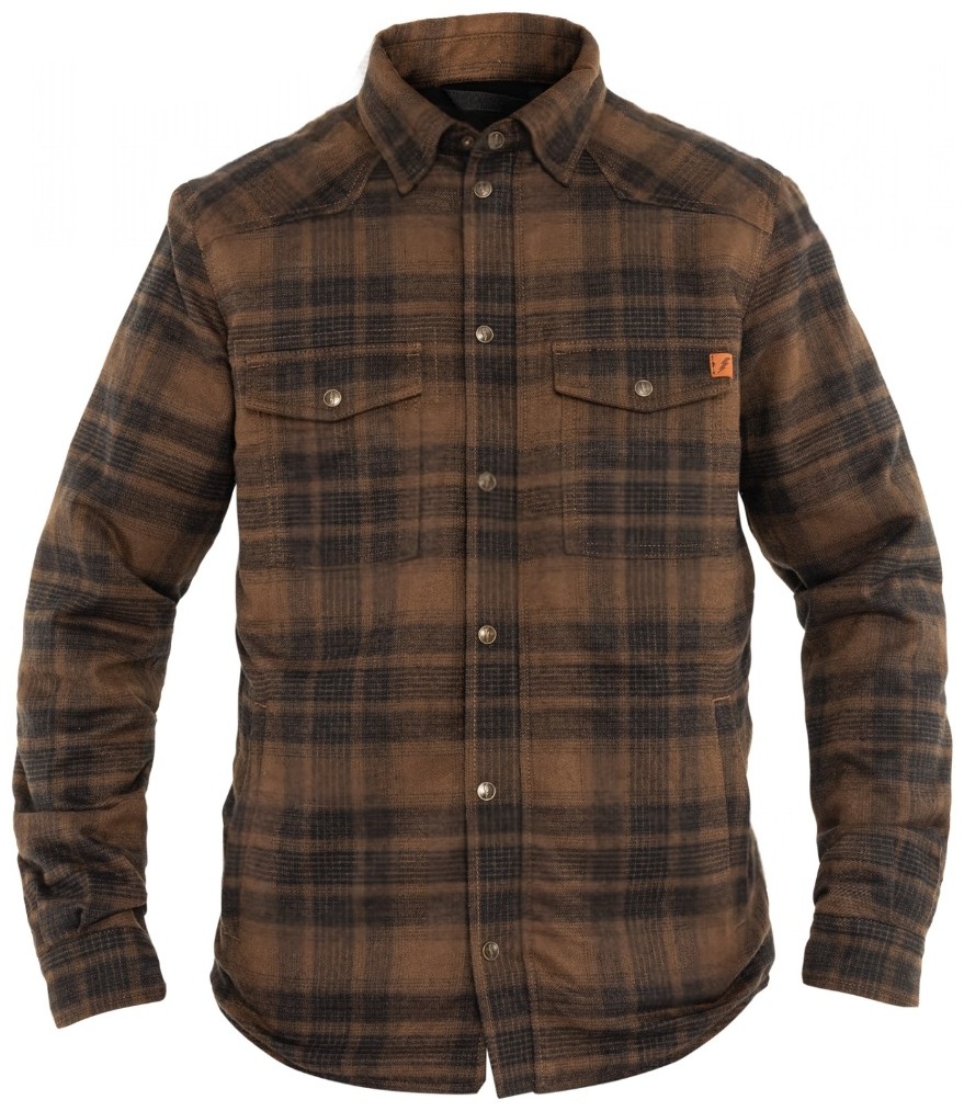 JOHN DOE Motoshirt черный, коричневый 54