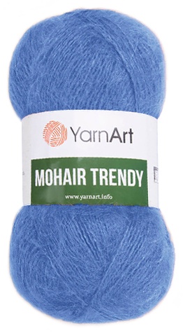 Моток YarnArt Mohair Trendy 140 - Темно-голубой 220 м 100 г