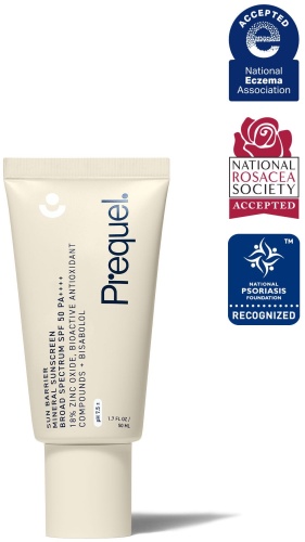 Prequel крем Sun barrier mineral sunscreen spf 50 PA++++ для лица 50 мл