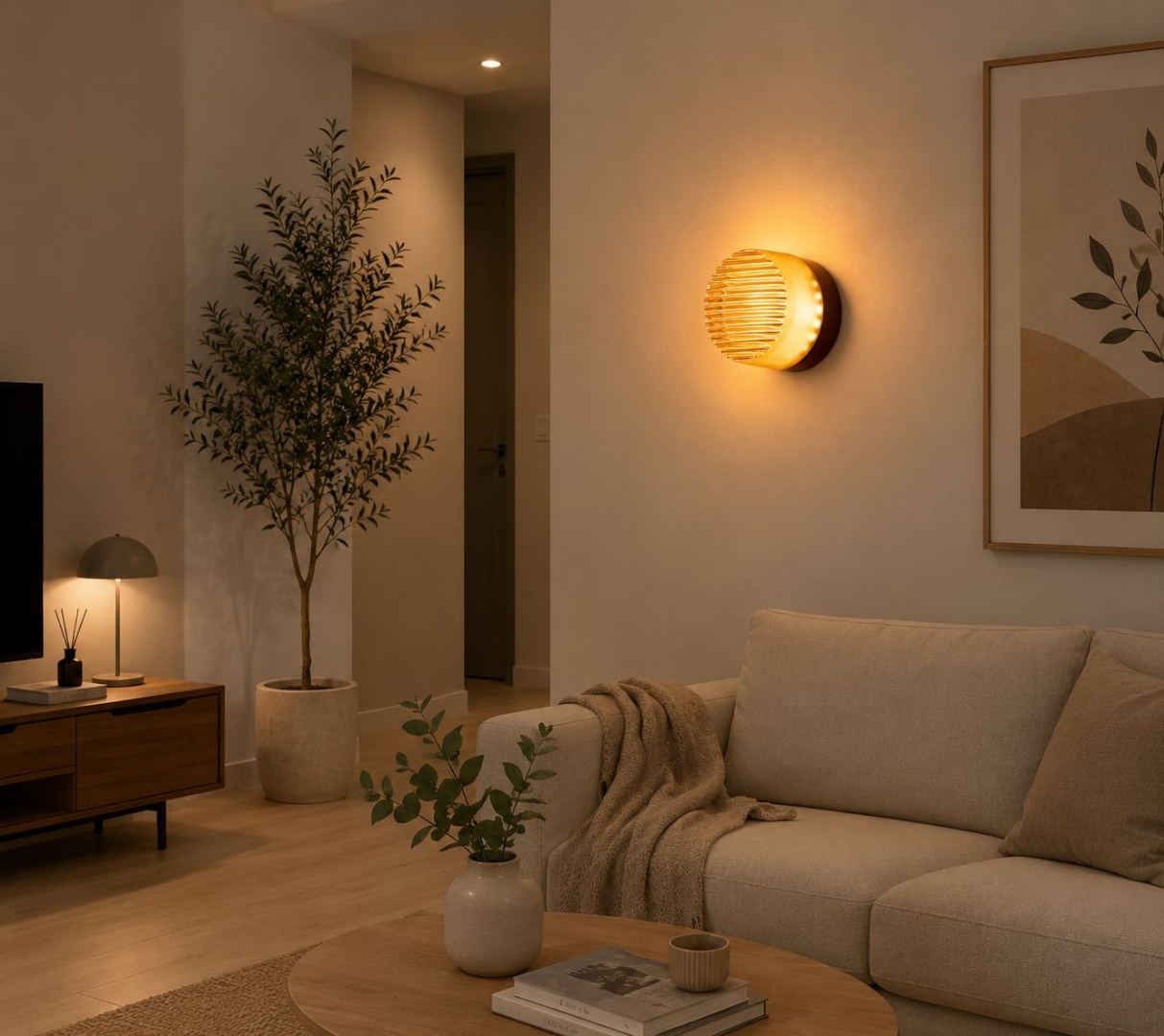 Бра настенный Werline LED, оранжевый