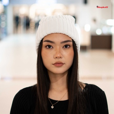 Шапка Shapkoff размер 56, 57, 58, белый
