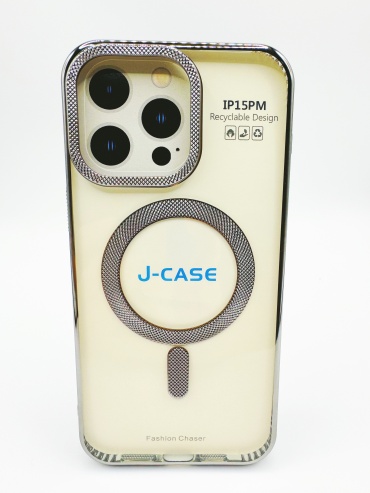 Чехол J-Case для Apple iPhone 15 Pro Max серый