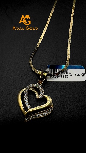 ADAL GOLD ADG_НК705-048 длина 55 см, вес 5.6 г золото, плетение якорное