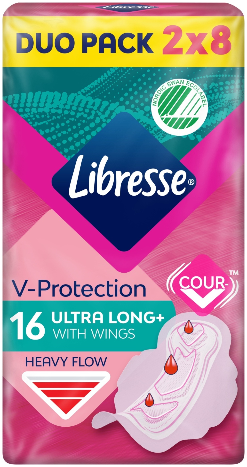 Libresse прокладки Ultra Long+ 16 шт