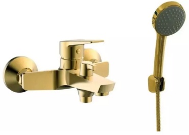 Смеситель для ванны ESKO MR54Gold, латунь, цвет золотой