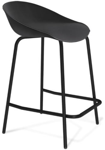 Барный стул ТЭТАХОУМ ST19/S29-1, 81x48x47 см, черный