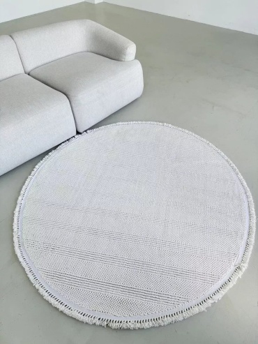 Декоративный коврик LAXMI 200x200 см, безворсовый, Турция