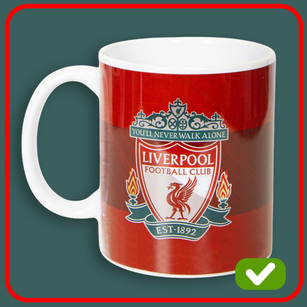 Кружка FC Liverpool, 250 мл, керамика, 1 шт.