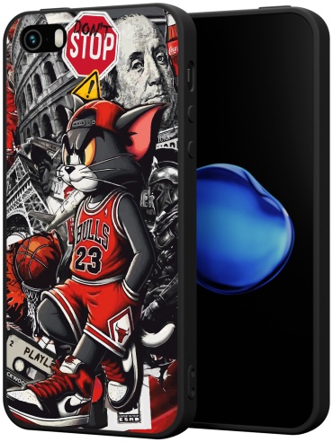 Чехол для Apple iPhone 5, iPhone 5S, iPhone SE рисунок