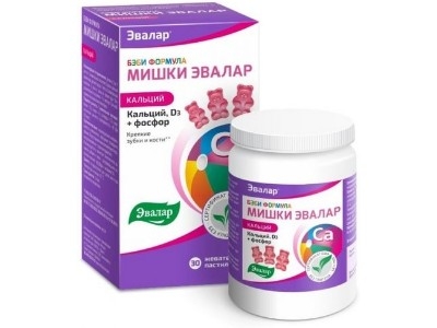 Купить Эвалар Бэби Формула Мишки Кальций №30 в кредит в Алматы – Kaspi ...
