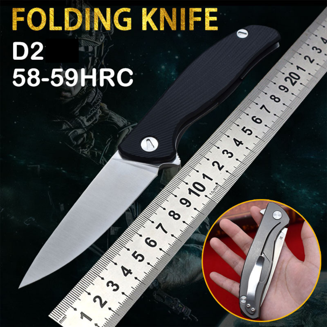 Купить Туристический складной нож Black Dragon Folding Knife, G10+титан ...