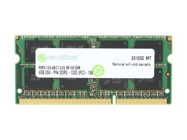 Купить Rendition SODIMM DDR3 RM51264BC1339.16FD 4Gb в кредит в Алматы ...