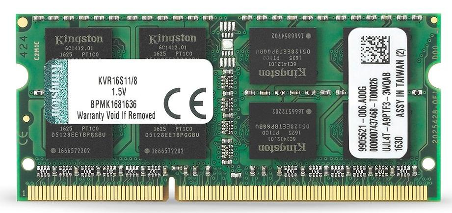 Купить Kingston KVR16S11/8 8Gb в кредит в Алматы – Kaspi Магазин